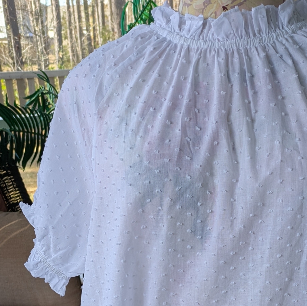 Hill House Katherine Mini Nap Dress Swiss Dot
